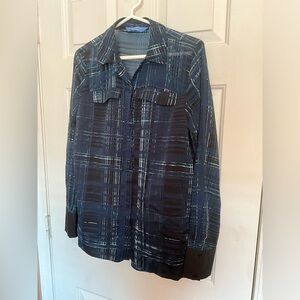 Gently worn dress shirt.  No flaws or stains.